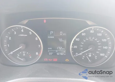 2017 Hyundai Elantra Se z USA, uszkodzony, nr VIN 5NPD84LF5HH170094